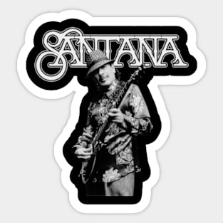 Santana rock Sticker